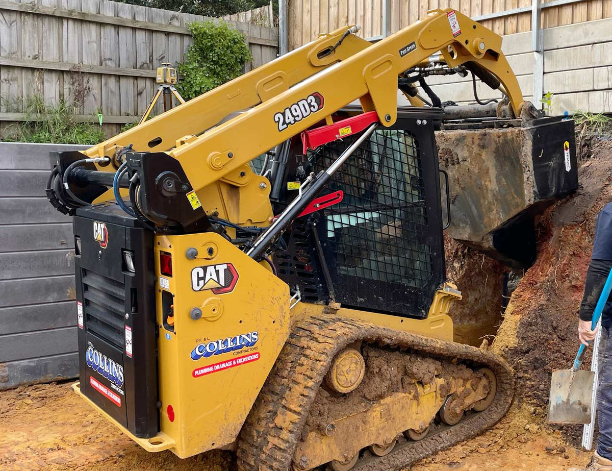 Skid Steer Concrete Kibble Bucket Himac Attachments