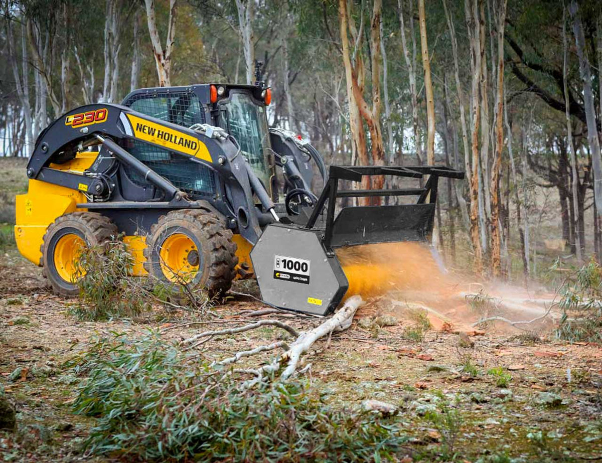 Skid Steer Mulcher Himac Attachments