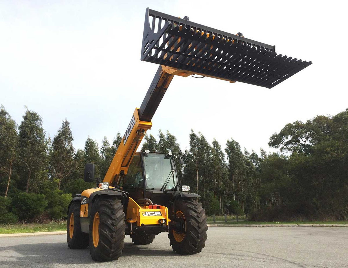 Telehandler Rock Bucket Himac Attachments