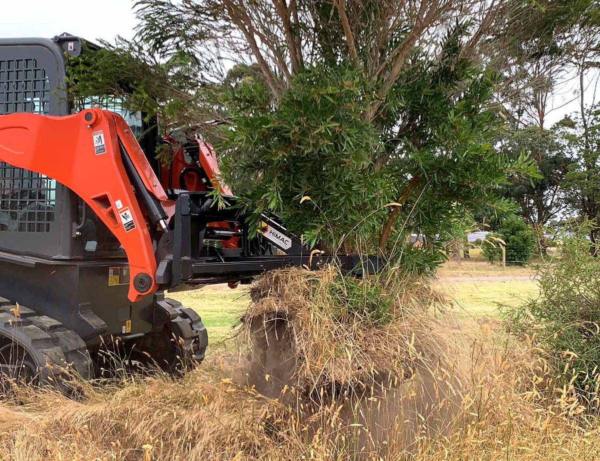 Tractor Tree Puller Himac Attachments