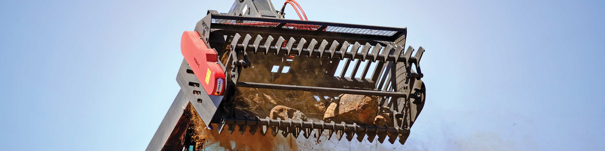 Telehandler Buckets & Rakes – Himac Attachments