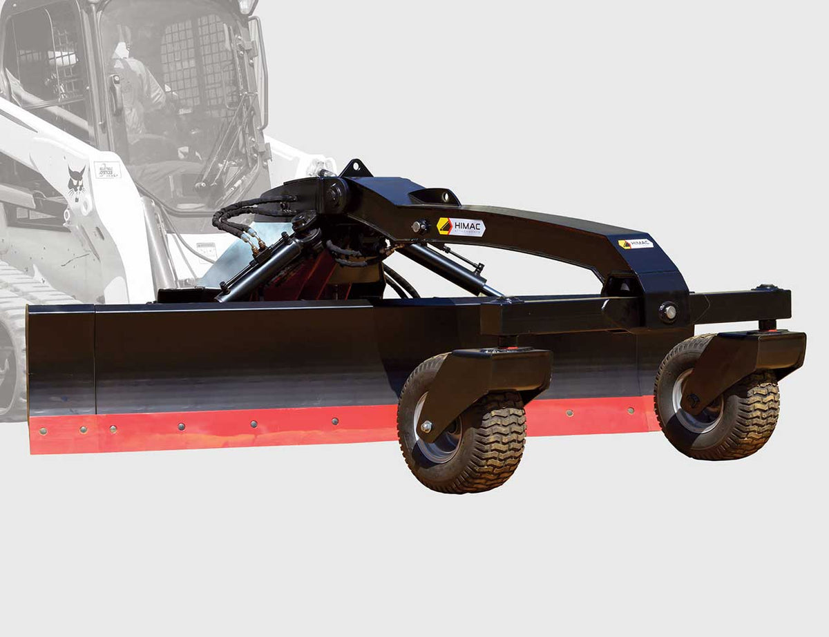 Skid Steer Grader Blade Himac Attachments