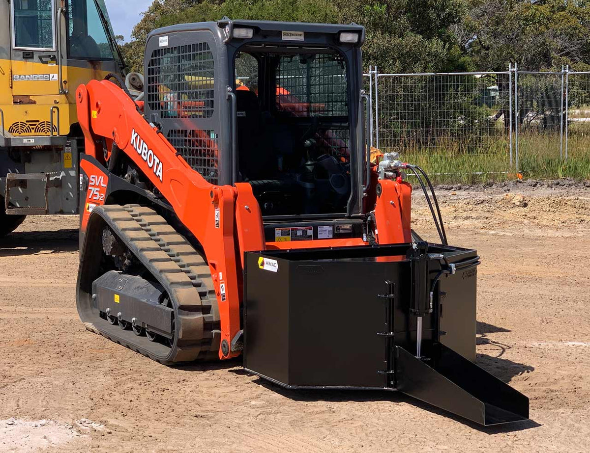 Skid Steer Concrete Unloading Bucket – Himac Attachments