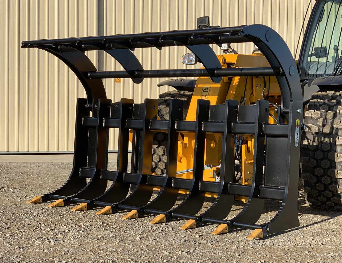 Telehandler Grapples Telehandler Claw Grapple – Himac Attachments