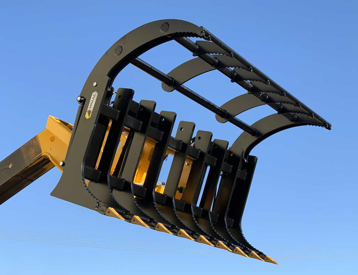 Telehandler Claw Grapple – Himac Attachments
