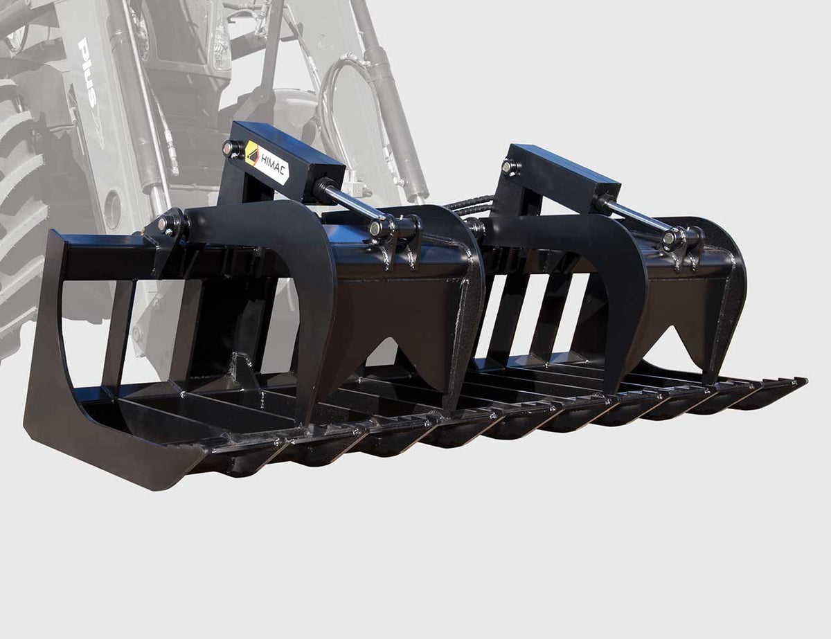 Tractor Brush Grapple Himac Attachments