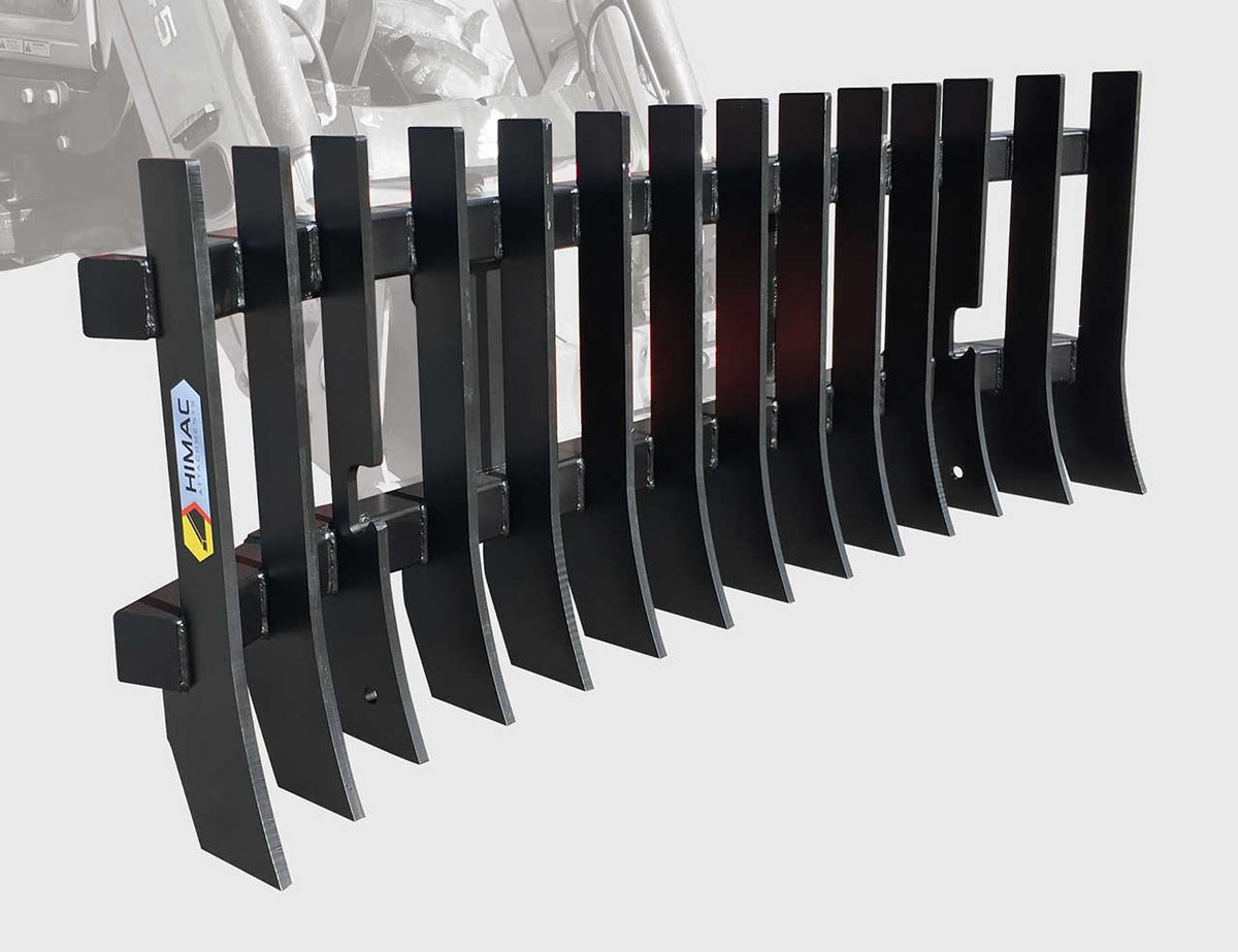 Telehandler Stick Rake Tractor Stick Rake – Himac Attachments